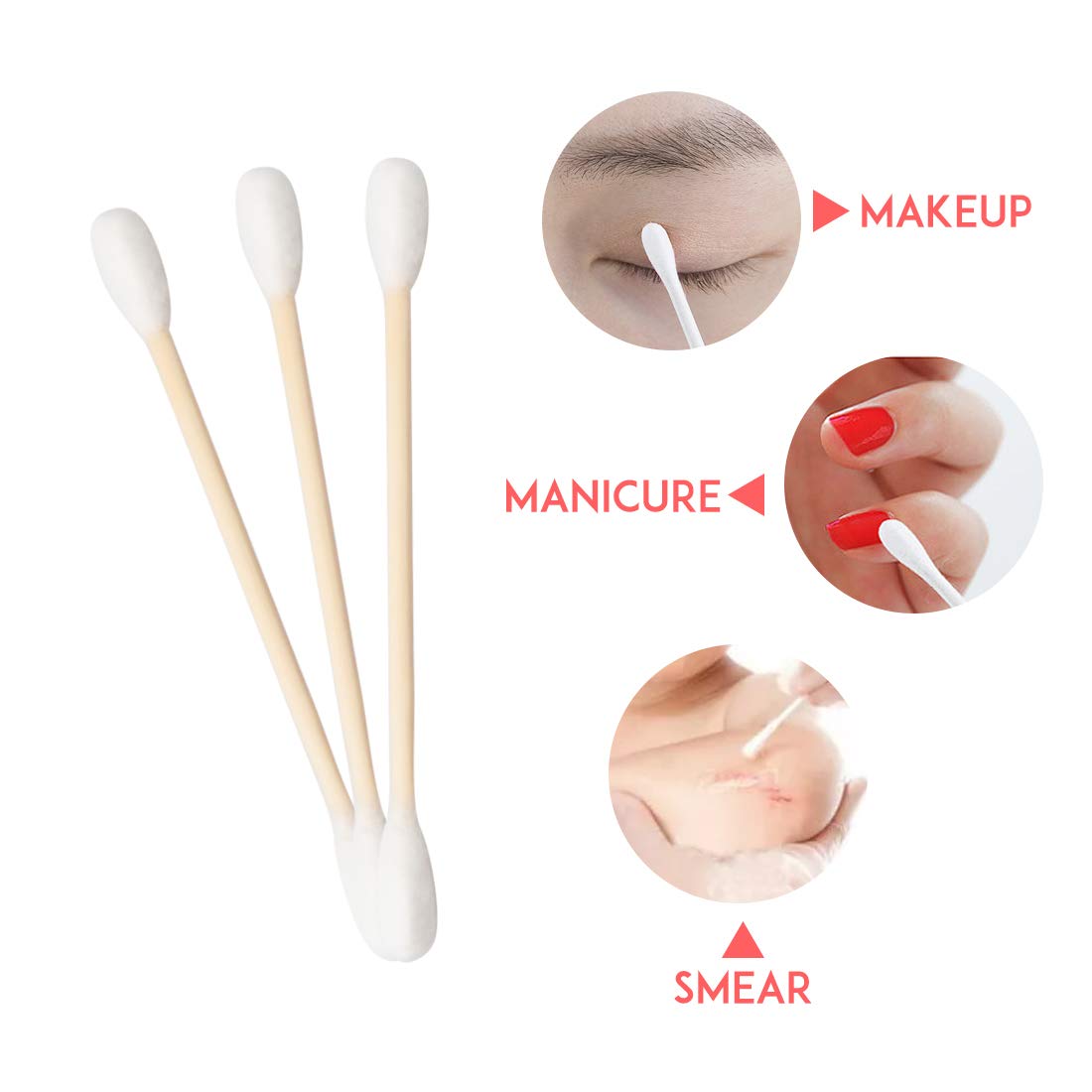 Bamboo Cotton Swabs