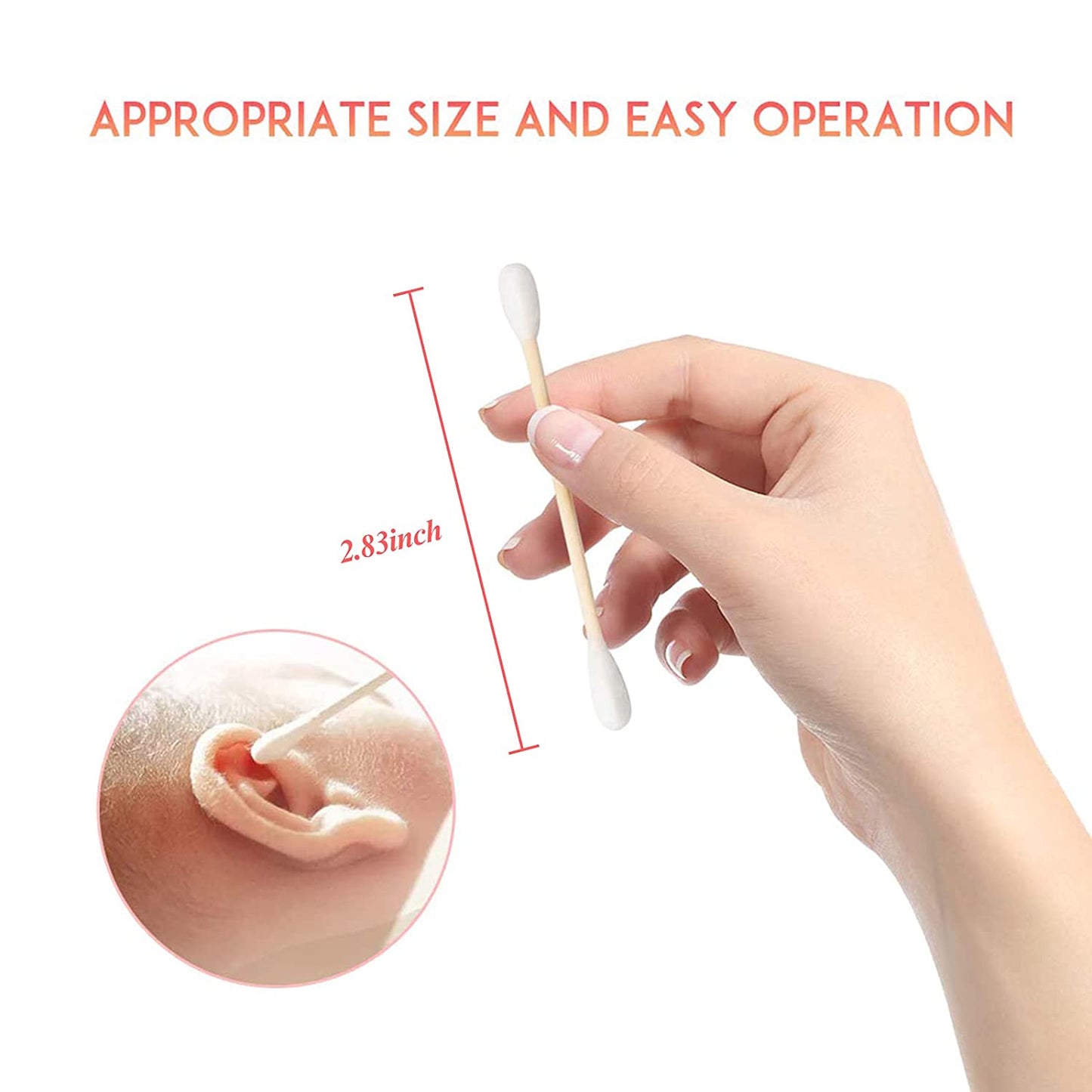 Bamboo Cotton Swabs