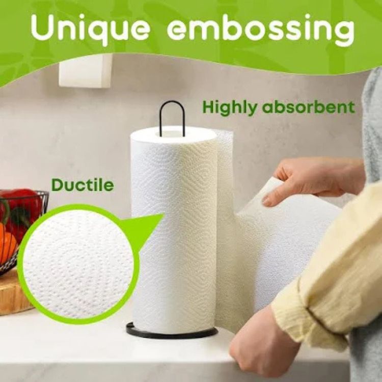Premium 2‑Ply Bamboo Paper Towels